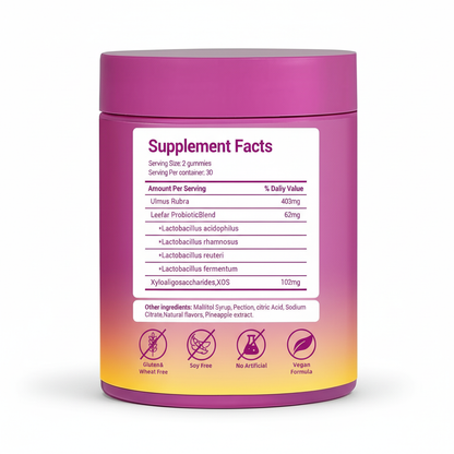 SlipperyElm™ - Women's Probiotic Gummies
