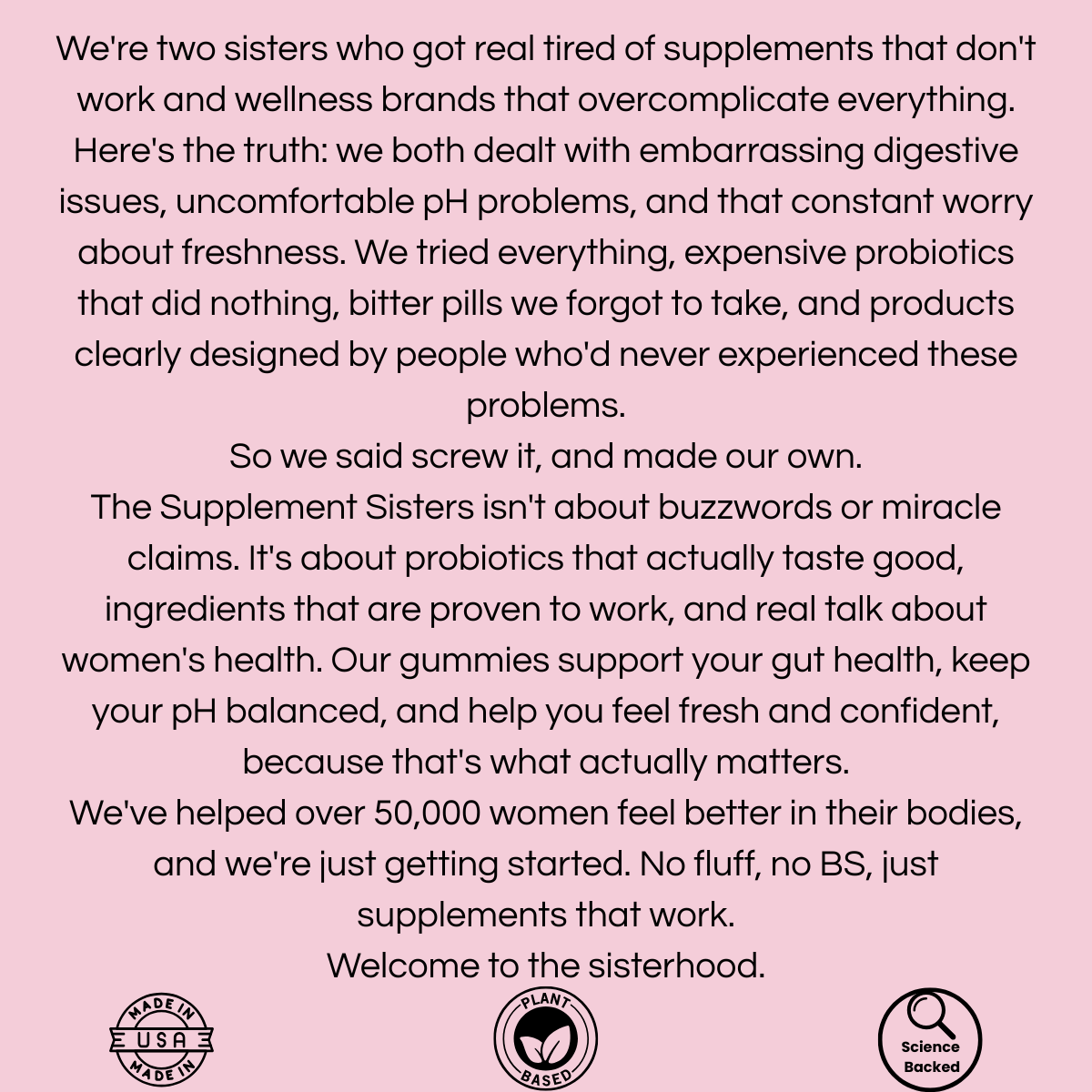 TheSupplementSisters™ - Prebiotic Gummies