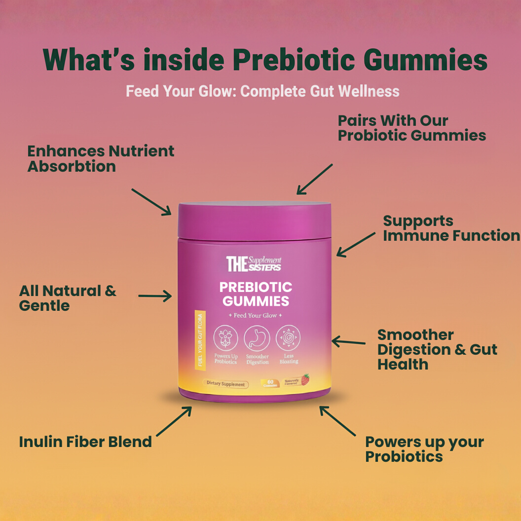 TheSupplementSisters™ - Prebiotic Gummies
